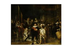 Akoestisch schilderij -  Rembrandt van Rijn - De Nachtwacht